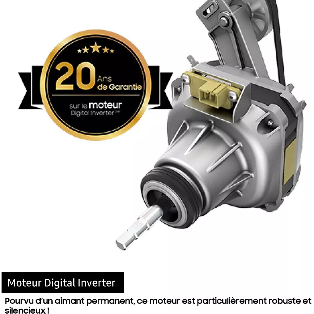 Lave linge hublot SAMSUNG WW80T734DWHAS3 – Image 4