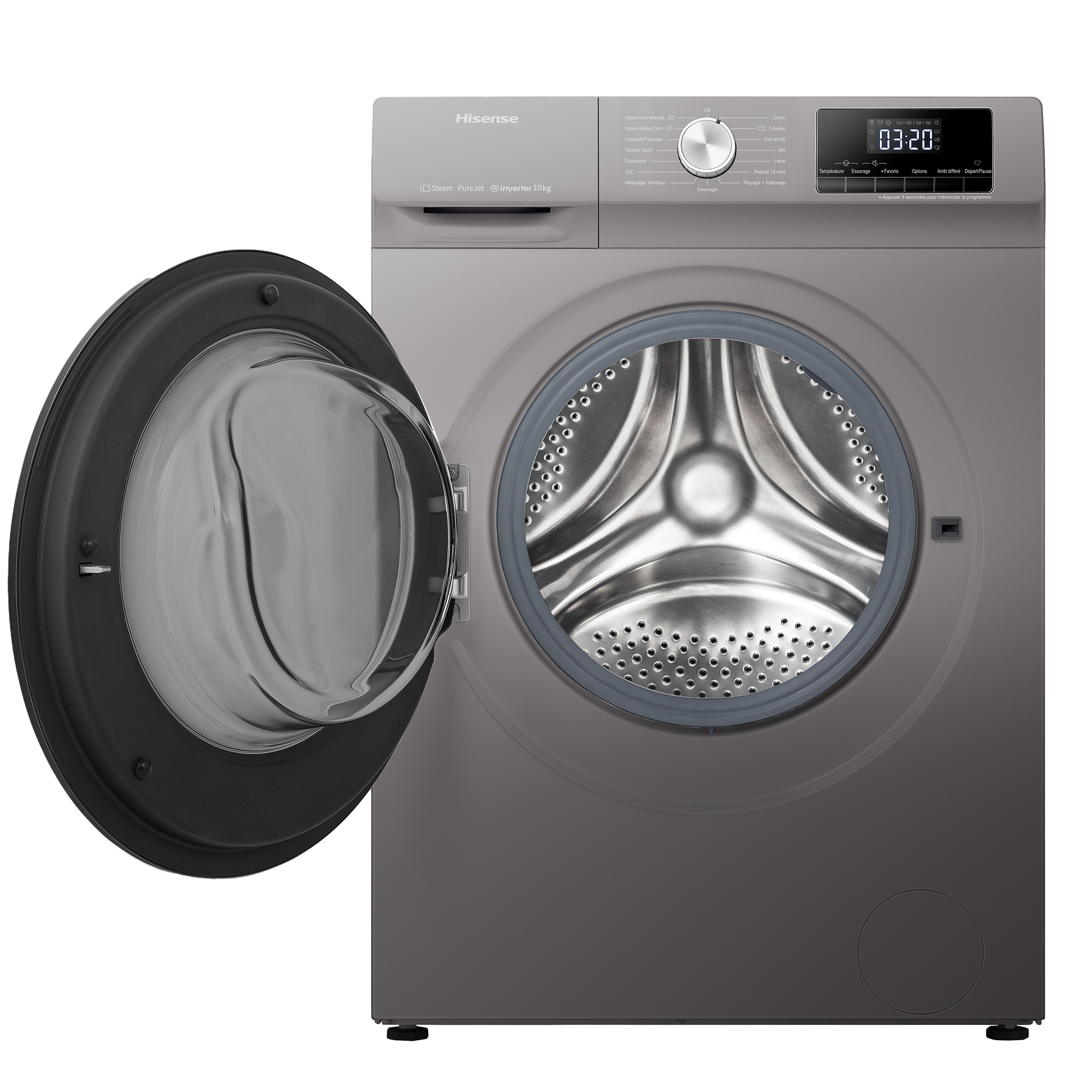 Lave linge hublot HISENSE WF1014QAEVJMT – Image 5