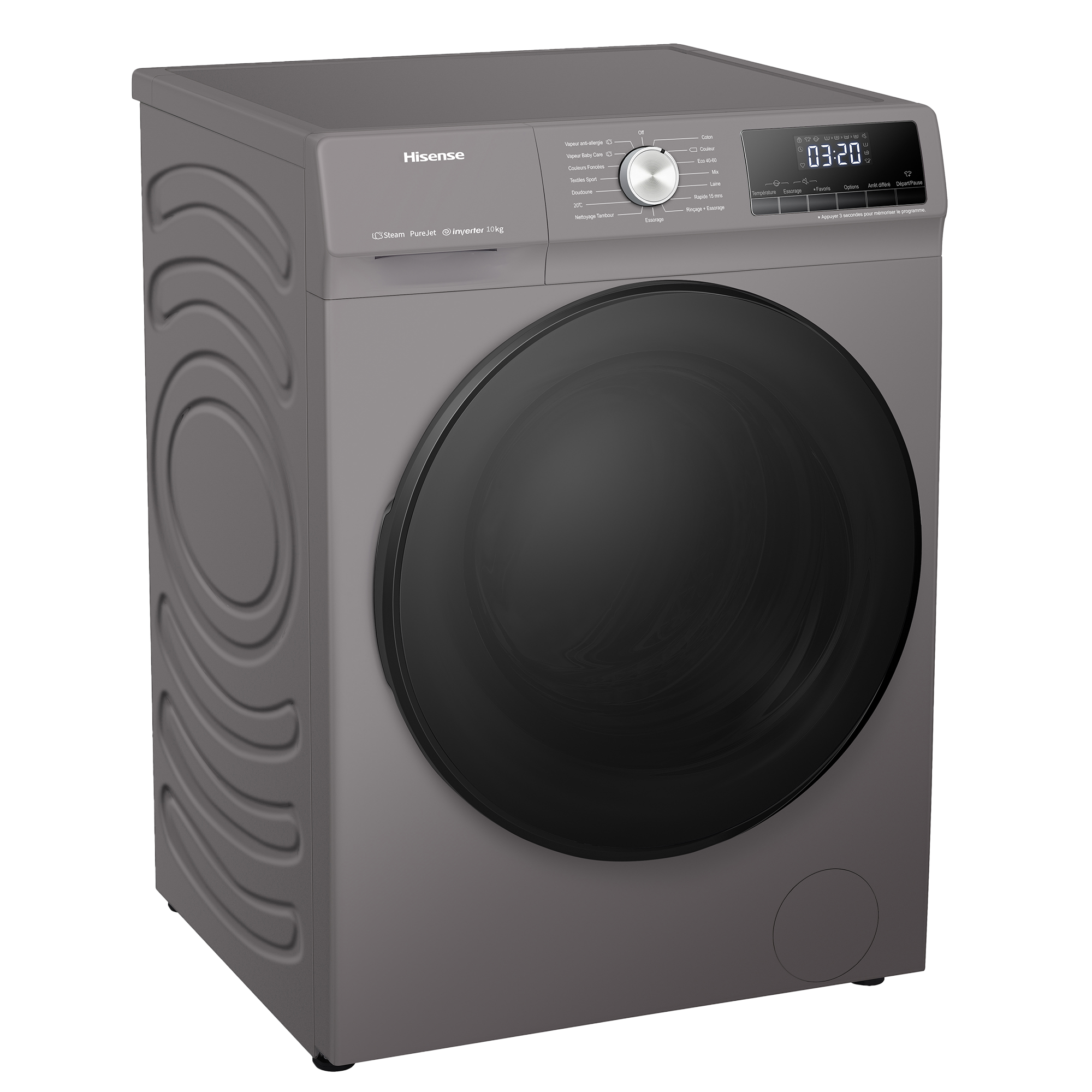 Lave linge hublot HISENSE WF1014QAEVJMT – Image 4