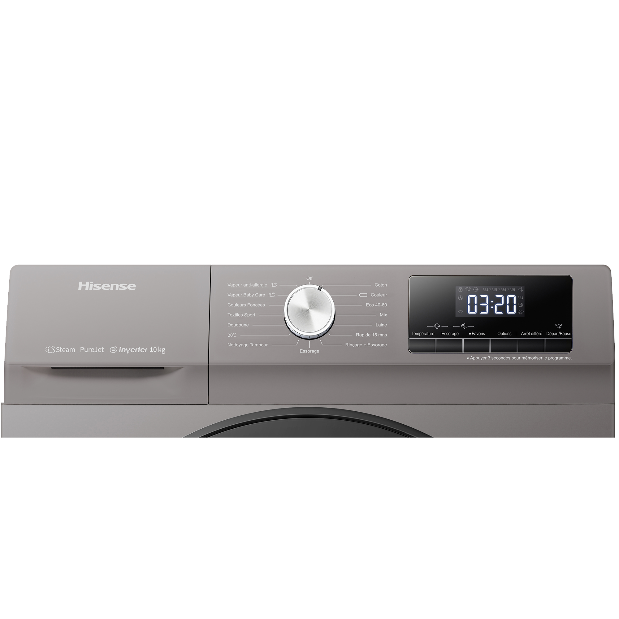 Lave linge hublot HISENSE WF1014QAEVJMT – Image 3