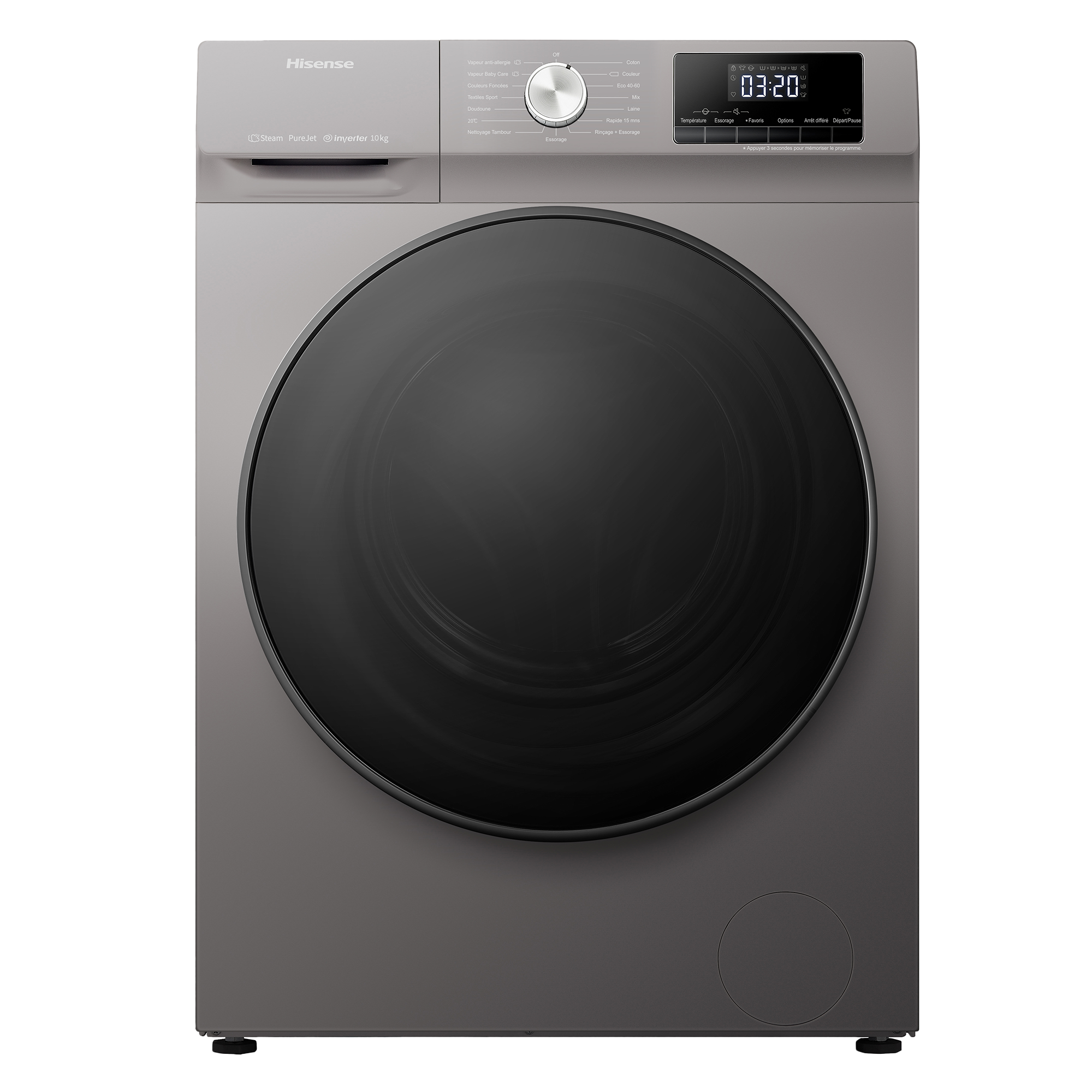 Lave linge hublot HISENSE WF1014QAEVJMT